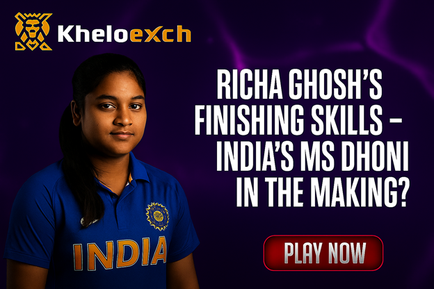 Richa Ghosh’s Finishing Skills – India’s MS Dhoni in the Making?